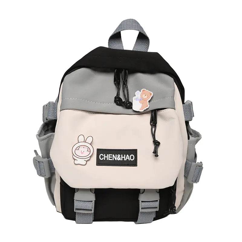 Korean Style Multi-Pocket Backpack for Students